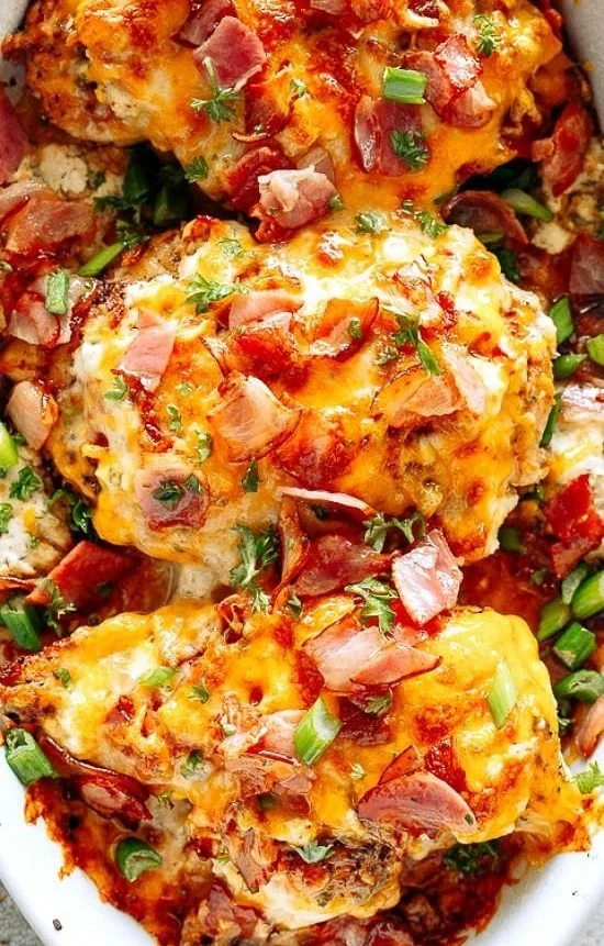 Baked Crack Chicken Breasts