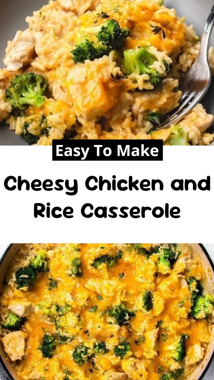 Cheesy Chicken and Rice Casserole