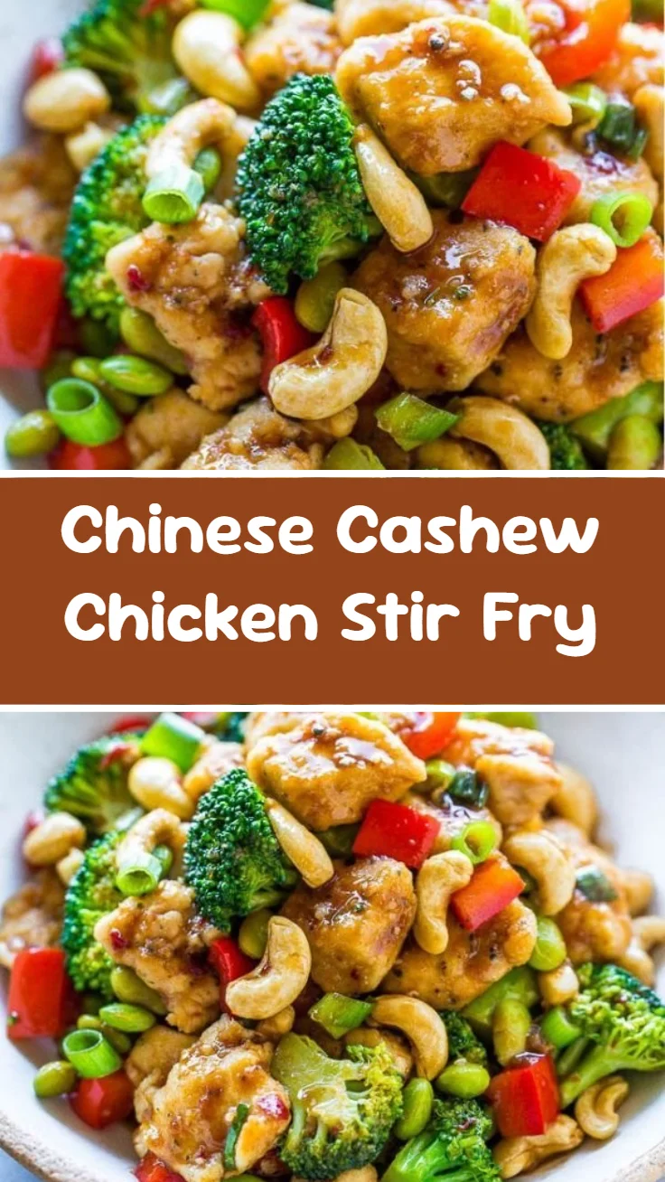 Chinese Cashew Chicken Stir Fry
