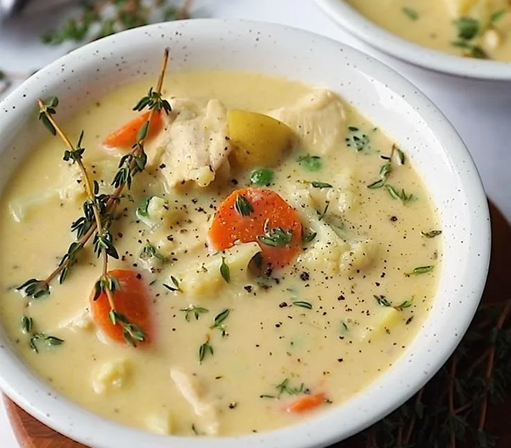 Cozy Chicken Pot Pie Soup