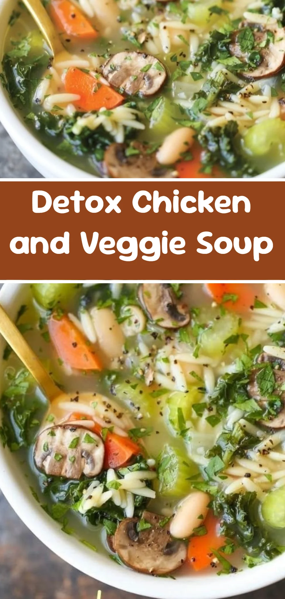 Detox Chicken and Veggie Soup