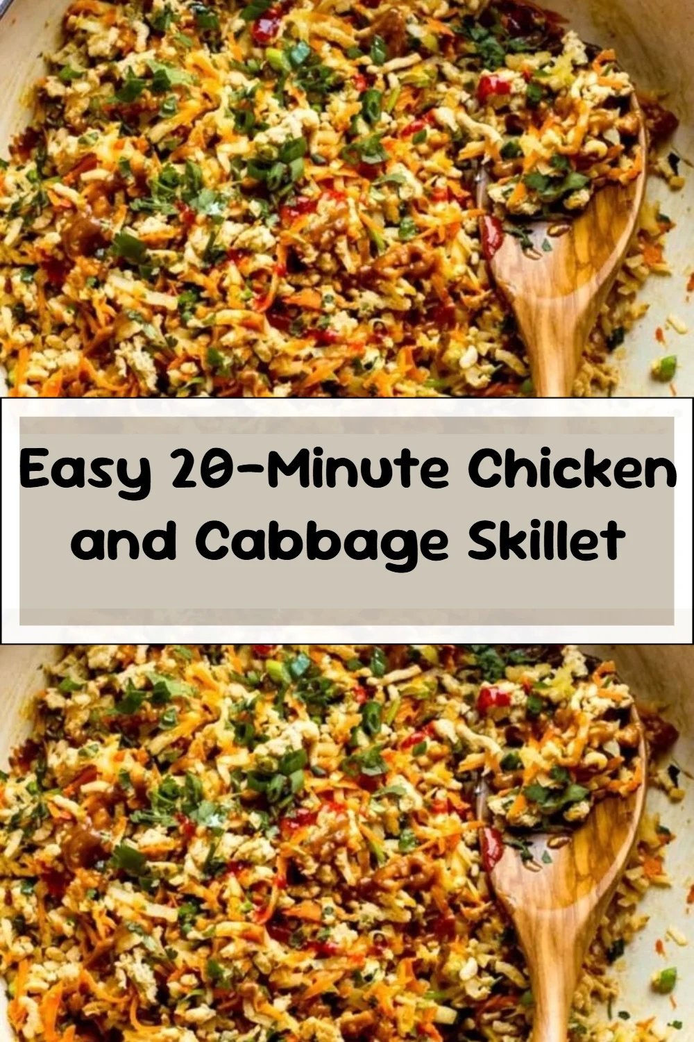 Easy 20-Minute Chicken and Cabbage Skillet