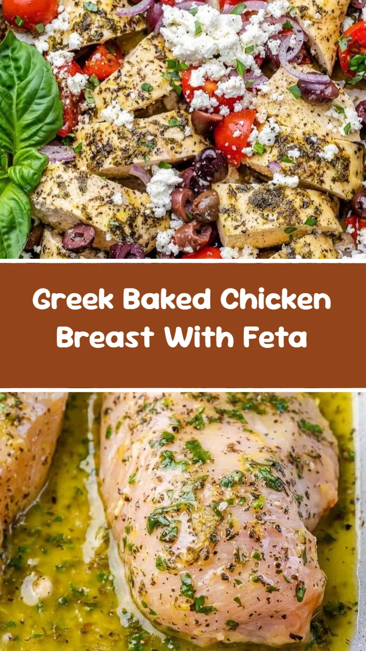 Greek Baked Chicken Breast With Feta
