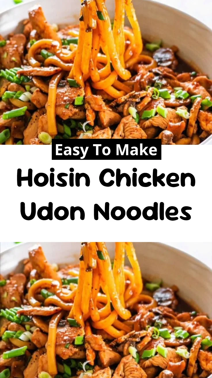 Hoisin Chicken Udon Noodles
