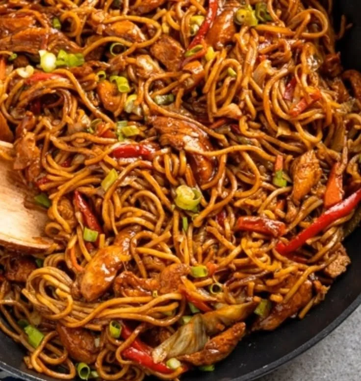 Hoisin Chicken with Noodles