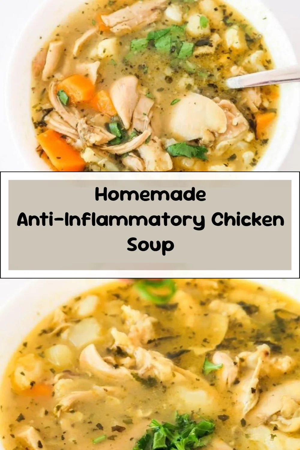 Homemade Anti-Inflammatory Chicken Soup
