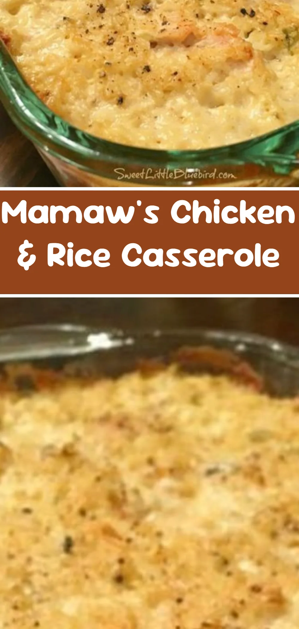 Mamaw's Chicken & Rice Casserole