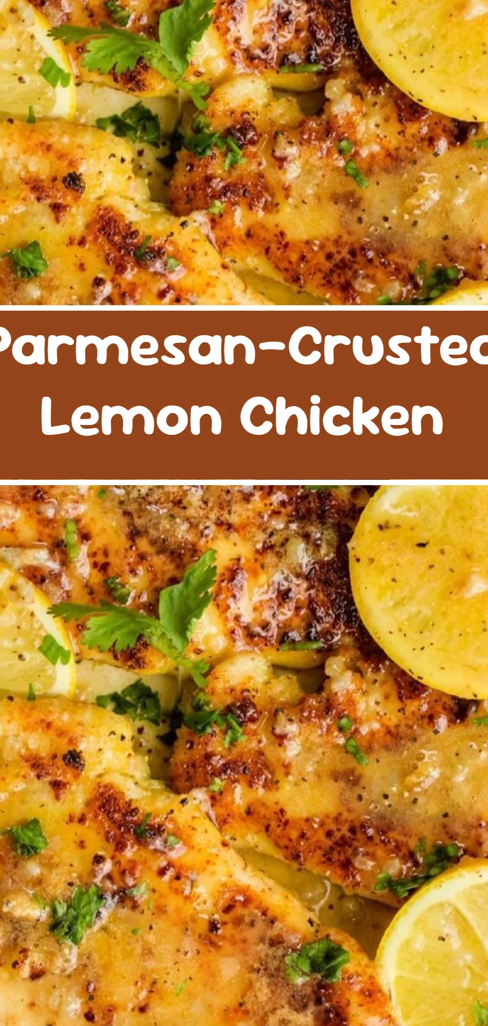 Parmesan-Crusted Lemon Chicken