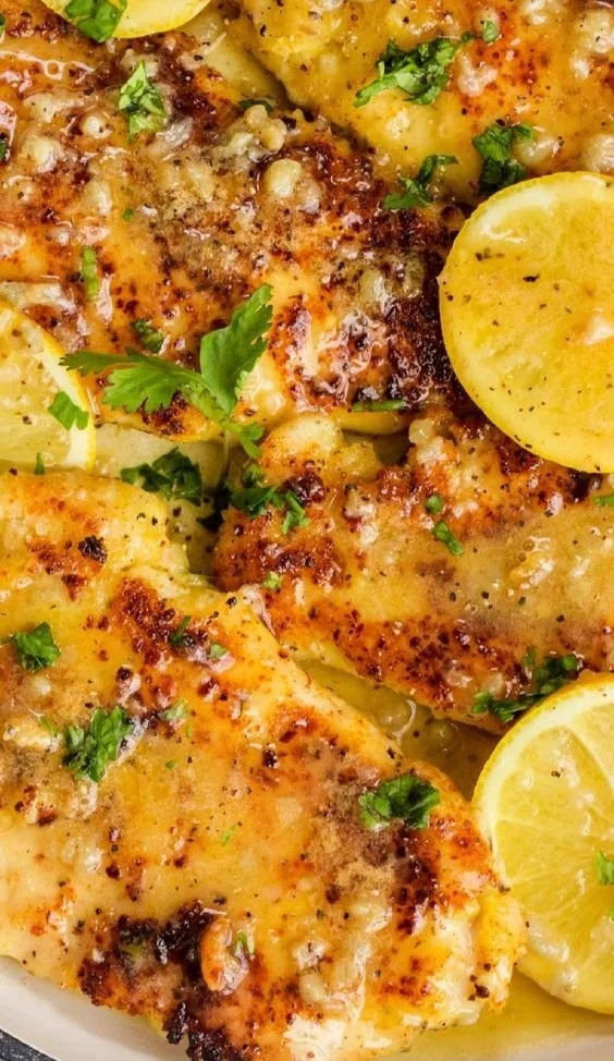 Parmesan-Crusted Lemon Chicken