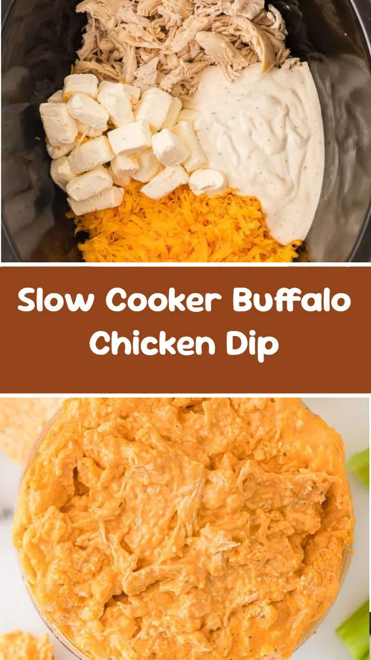 Slow Cooker Buffalo Chicken Dip