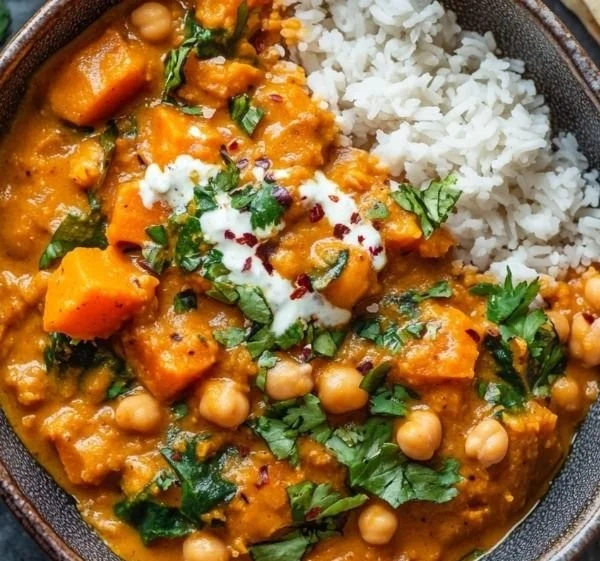 Sweet Potato and Chickpea Curry