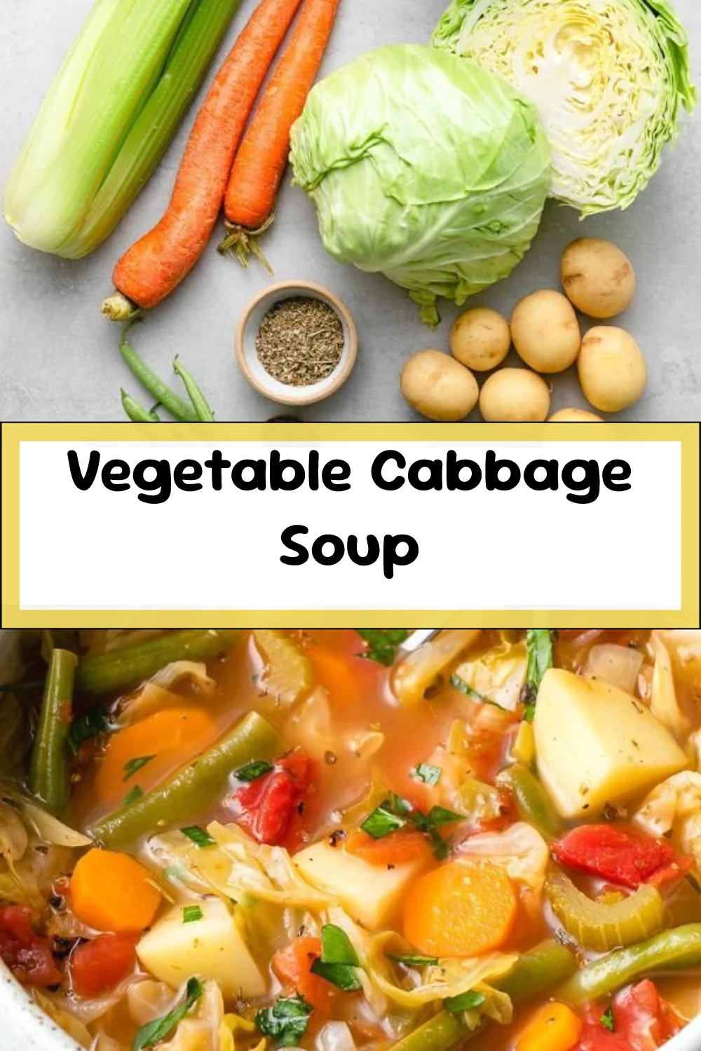 Vegetable Cabbage Soup
